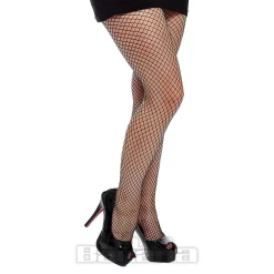 Blue Banana Medium Fishnet Tights (Black)
