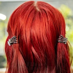 Blue Banana Mini Claw 2pc Hair Clips (Black)