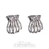 Blue Banana Mini Claw 2pc Hair Clips (Silver)