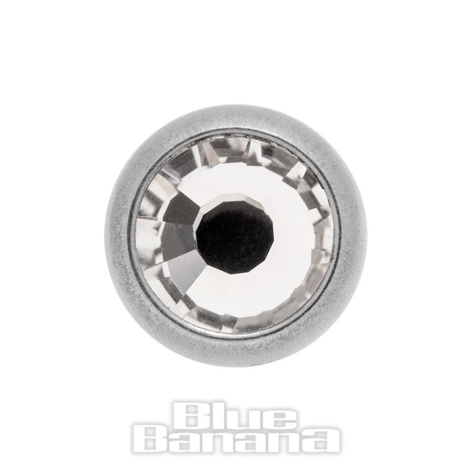 Blue Banana 4mm Dermal Top (Crystal)