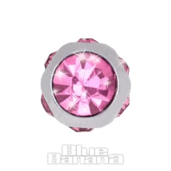 Blue Banana 6mm Multi Jewelled Ball (Rose)