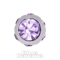 Blue Banana 6mm Multi Jewelled Ball (Amethyst)