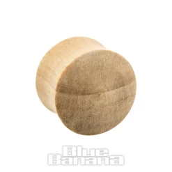 Blue Banana Pale Wood Plug 16-25 mm (Brown)