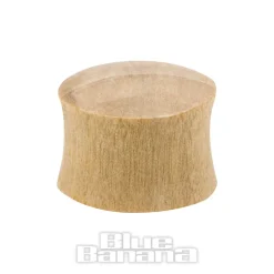 Blue Banana Pale Wood Plug 16-25 mm (Brown)