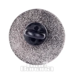 Blue Banana Pentagram Pin Badge (Black)