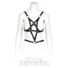 Blue Banana Pentagram Studs Harness (Black)