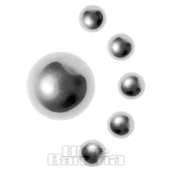 Blue Banana Polished Titanium 3mm Ball Add On Accessory (Silver)