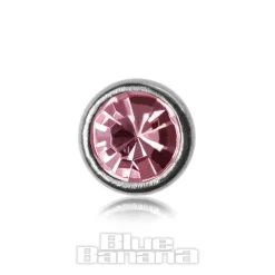 Blue Banana Polished Titanium 3mm Skin Diver (Rose)