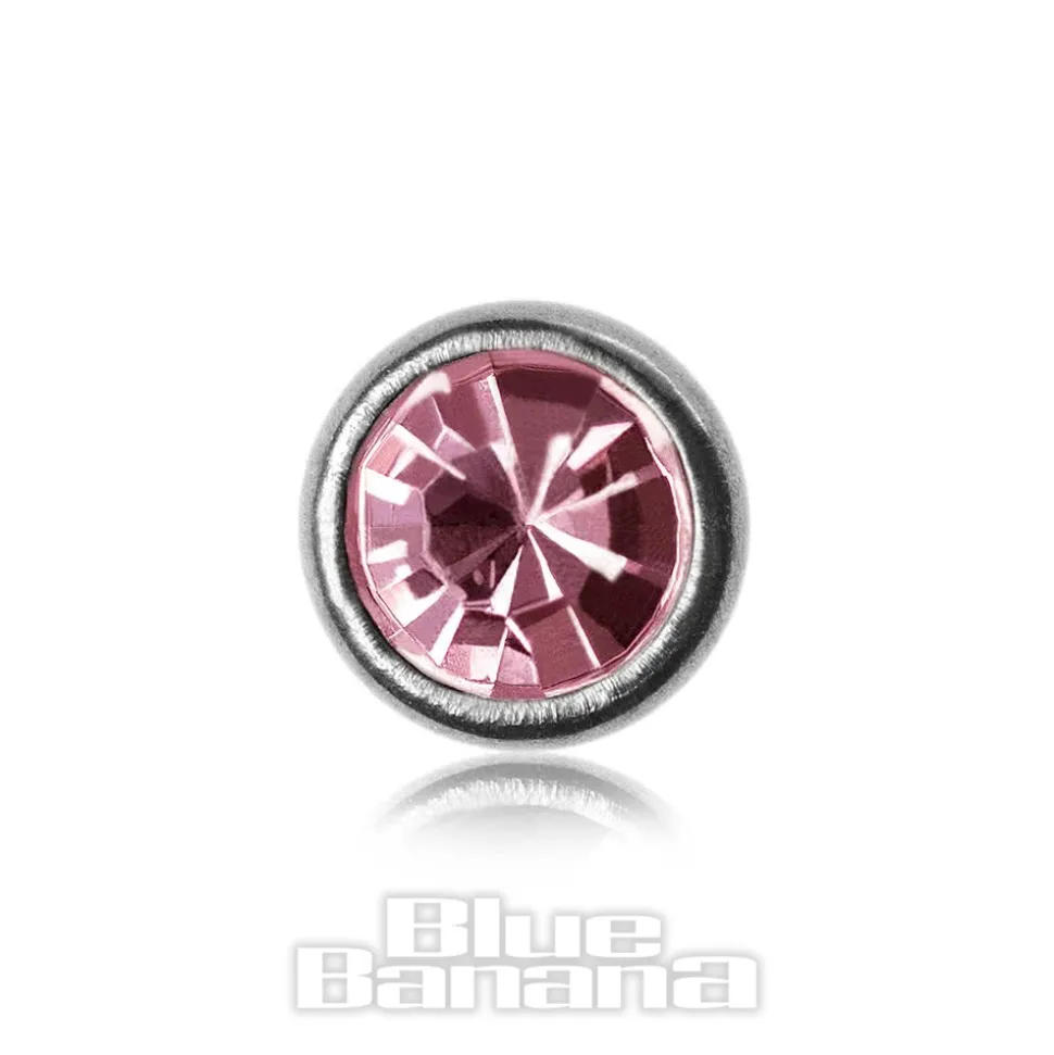 Blue Banana Polished Titanium 3mm Skin Diver (Rose)