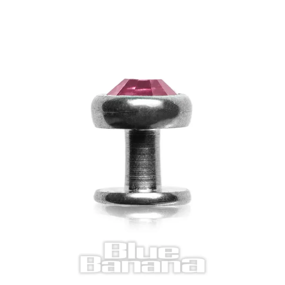 Blue Banana Polished Titanium 3mm Skin Diver (Rose)