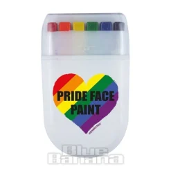 Blue Banana Pride Crayon Face Paint (Rainbow)