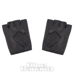 Blue Banana PU Black Studs Gloves (S/M)