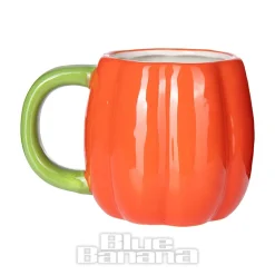 Blue Banana Pumpkin Mug (Orange)