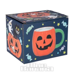 Blue Banana Pumpkin Mug (Orange)