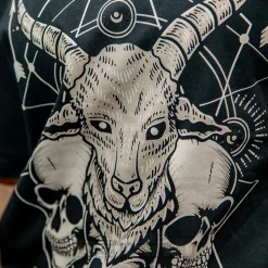 Blue Banana Ram & Skulls T-Shirt (Black)