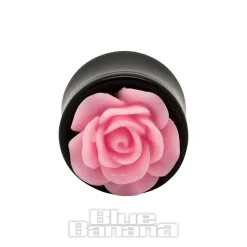 Blue Banana Rose Top Plug (Light Pink)