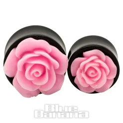 Blue Banana Rose Top Plug (Light Pink)