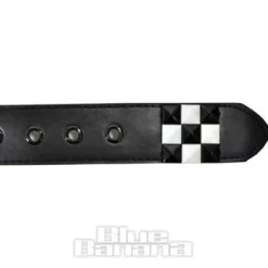 Blue Banana 3 Row Small Belt (Black/White)