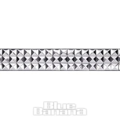 Blue Banana 3 Row Studs Belt (Black)