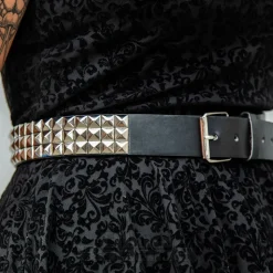 Blue Banana 3 Row Studs Belt (Black)