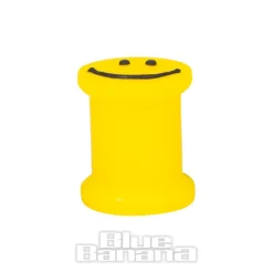 Blue Banana Silicone Smiley Plug 6-24mm (Yellow)