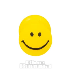 Blue Banana Silicone Smiley Plug 6-24mm (Yellow)