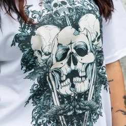 Blue Banana Skeleton T-Shirt (White)