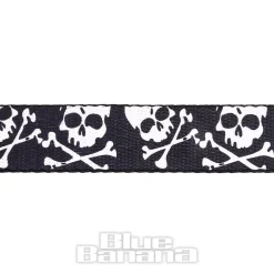 Blue Banana Skull & Crossbones Belt (Black)
