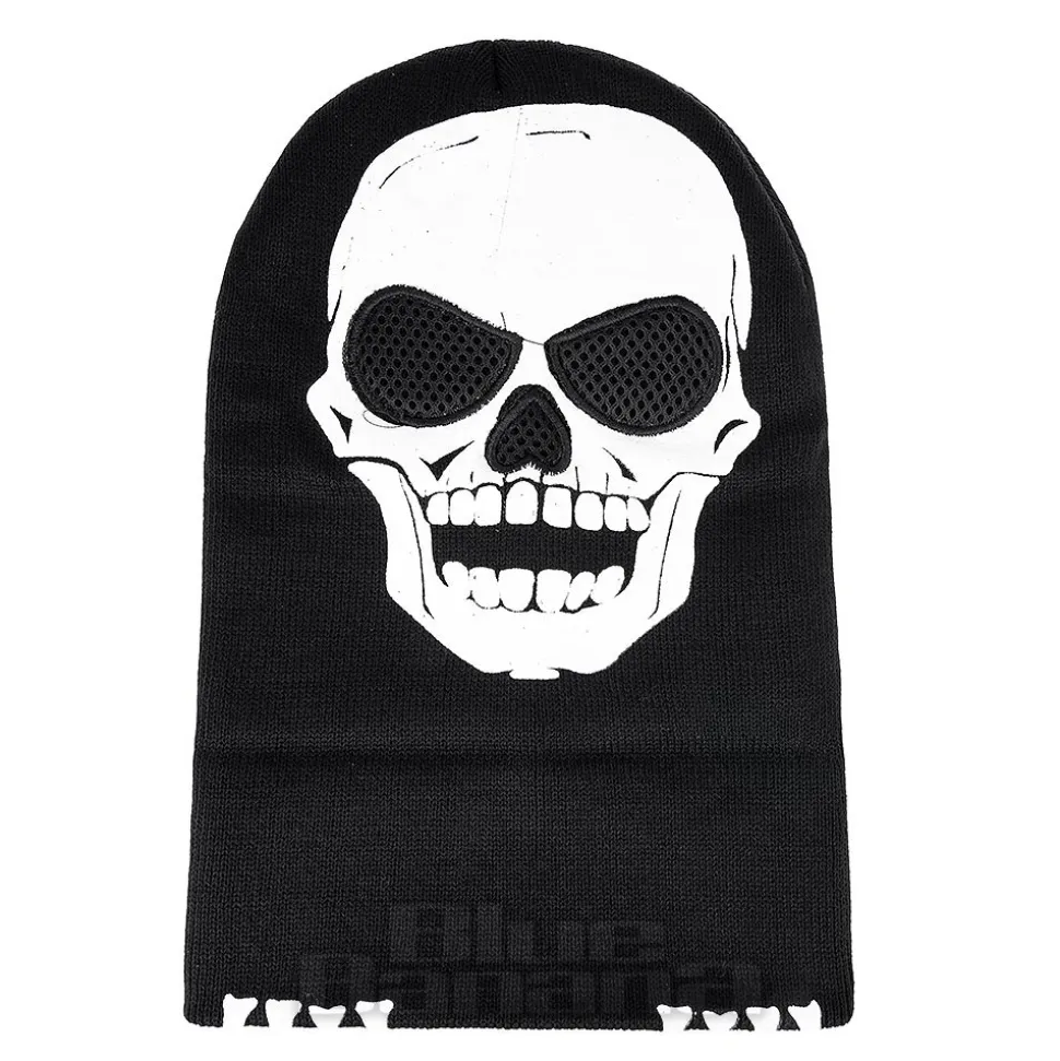 Blue Banana Skull Hands Beanie (Glow-In-The-Dark)