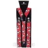 Blue Banana Skulls Braces (Red)