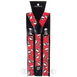 Blue Banana Skulls Braces (Red)