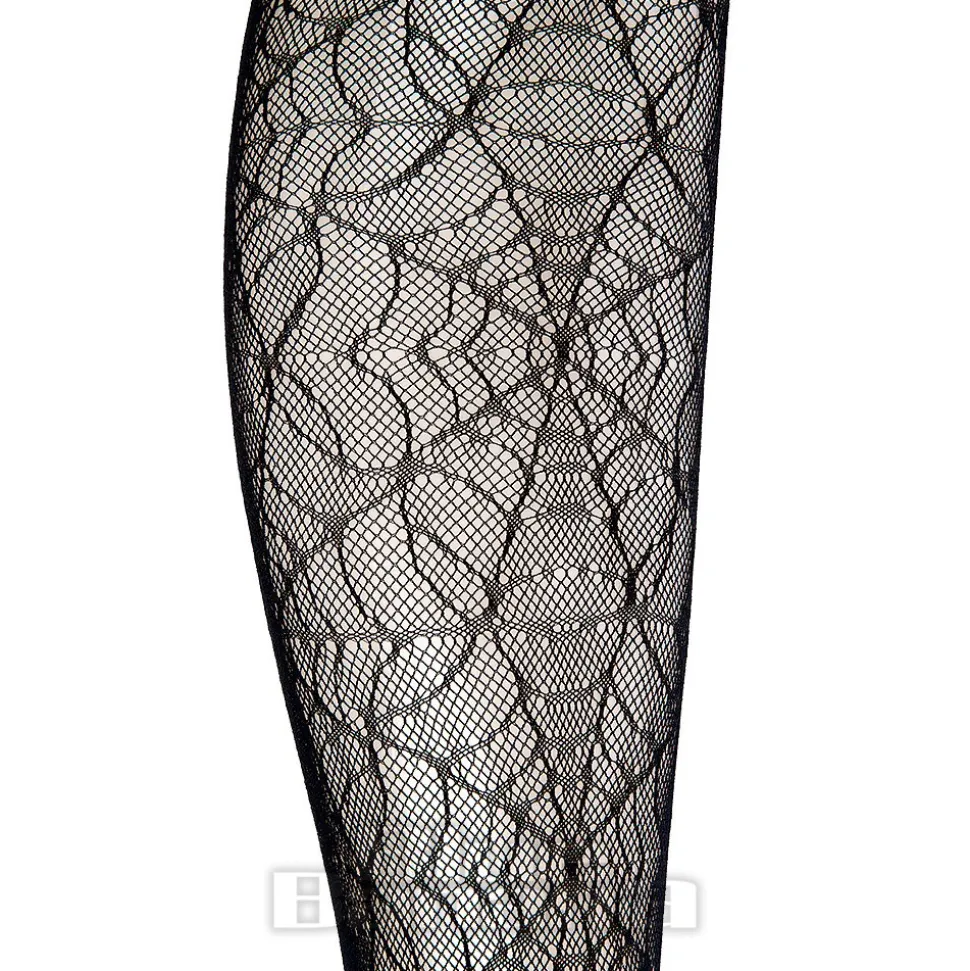 Blue Banana Small Spider Web Tights (Black)