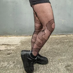 Blue Banana Snake Tights (Black)