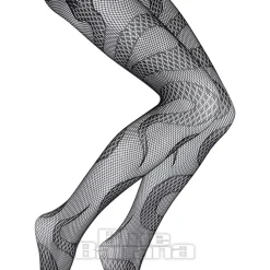 Blue Banana Snake Tights (Black)