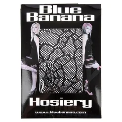 Blue Banana Spiderweb Tights (Black)