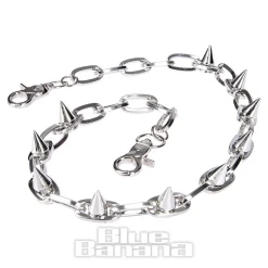 Blue Banana Spikes Chain (Silver)