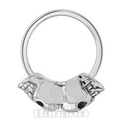 Blue Banana Steel 1.2mm Double Skull BCR