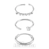 Blue Banana Sterling Silver Assorted Nose Rings (3 Pack)
