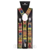 Blue Banana Sugar Skulls Braces (Multicoloured)