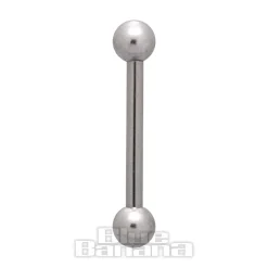 Blue Banana Surgical Steel Barbell (Silver)