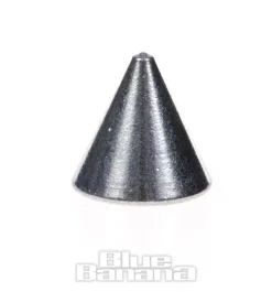 Blue Banana Surgical Steel Dermal Top Cone (Silver)