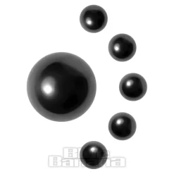 Blue Banana Surgical Steel 3mm Ball Add On Accessory (Black)