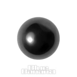 Blue Banana Surgical Steel 3mm Ball Add On Accessory (Black)