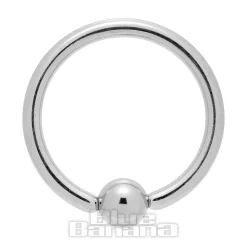 Blue Banana Surgical Steel 2.4mm BCR (Silver)