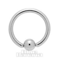 Blue Banana Surgical Steel 2.4mm BCR (Silver)