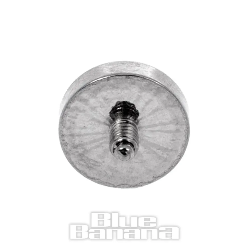 Blue Banana Surgical Steel 5mm Dermal Top (Opal)