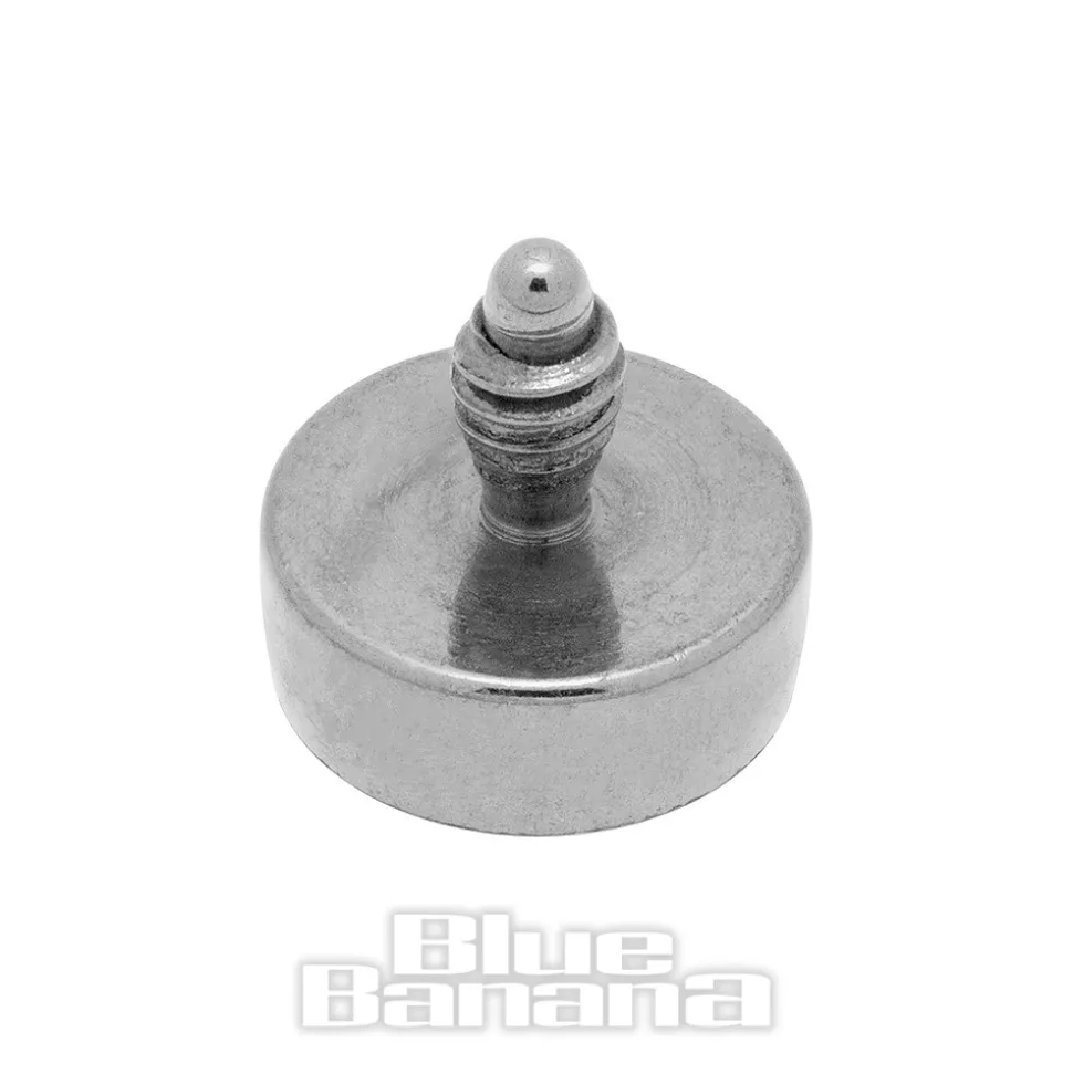 Blue Banana Surgical Steel 4mm Dermal Top (Sapphire)