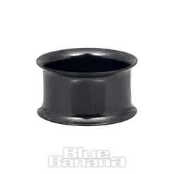 Blue Banana Surgical Steel 2 - 38mm Tunnel (Black)