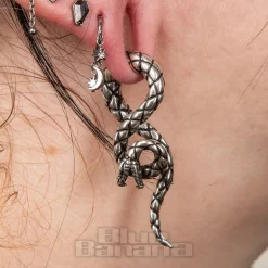 Blue Banana Surgical Steel Snake Ear Weight - Right (Silver)