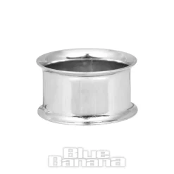 Blue Banana Surgical Steel Tunnel 2mm-28mm (Silver)